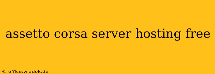 assetto corsa server hosting free