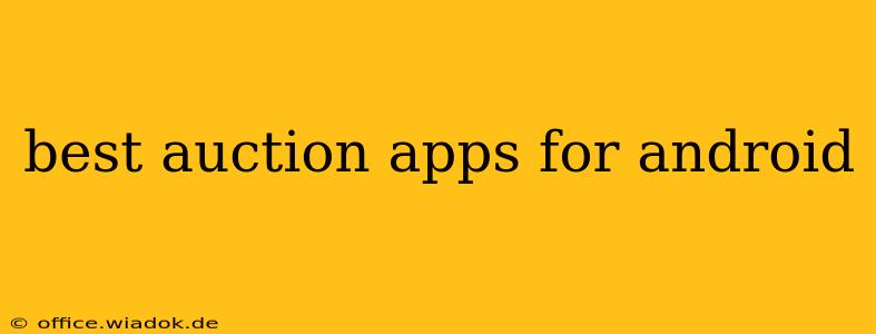 best auction apps for android