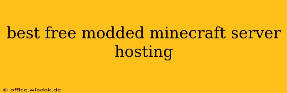 best free modded minecraft server hosting