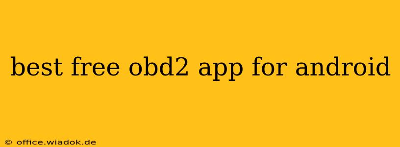 best free obd2 app for android