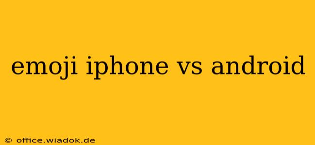 emoji iphone vs android