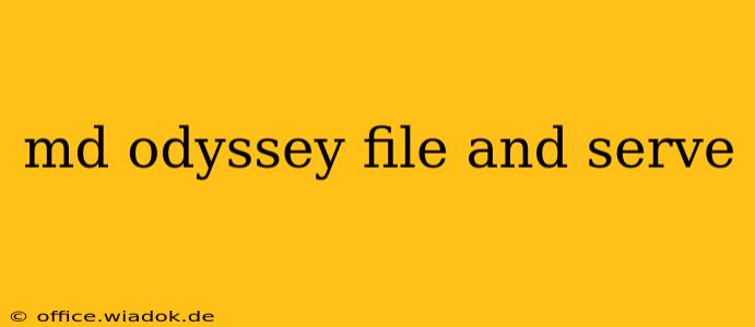 md odyssey file and serve