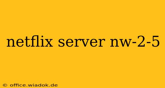 netflix server nw-2-5