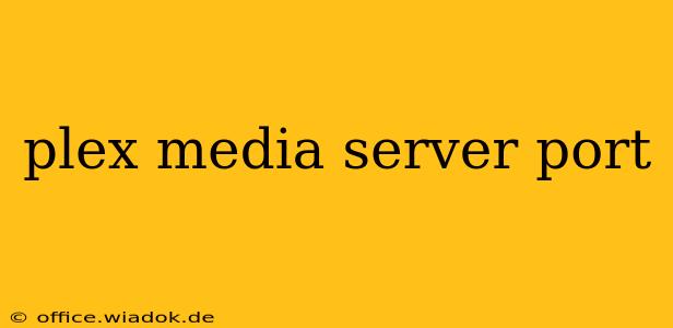 plex media server port