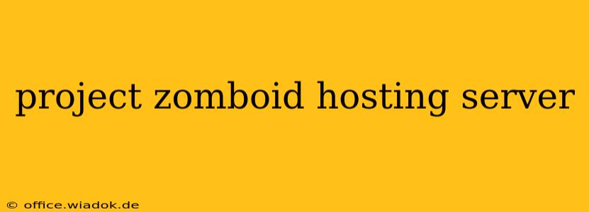 project zomboid hosting server