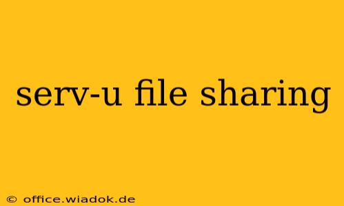 serv-u file sharing