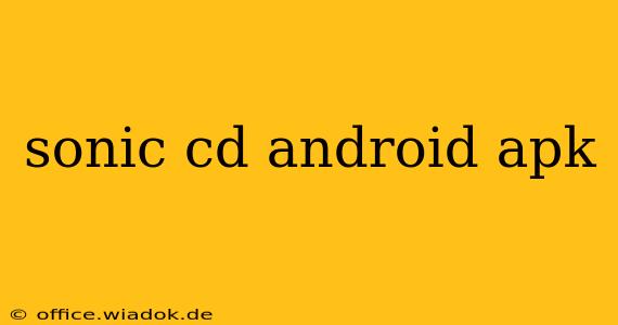 sonic cd android apk