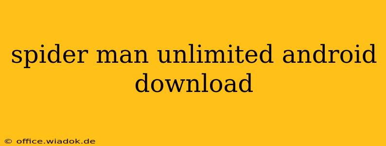 spider man unlimited android download