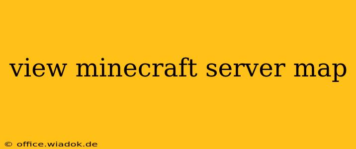 view minecraft server map