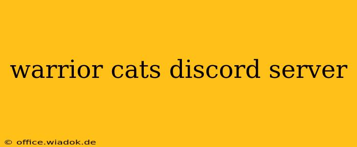 warrior cats discord server